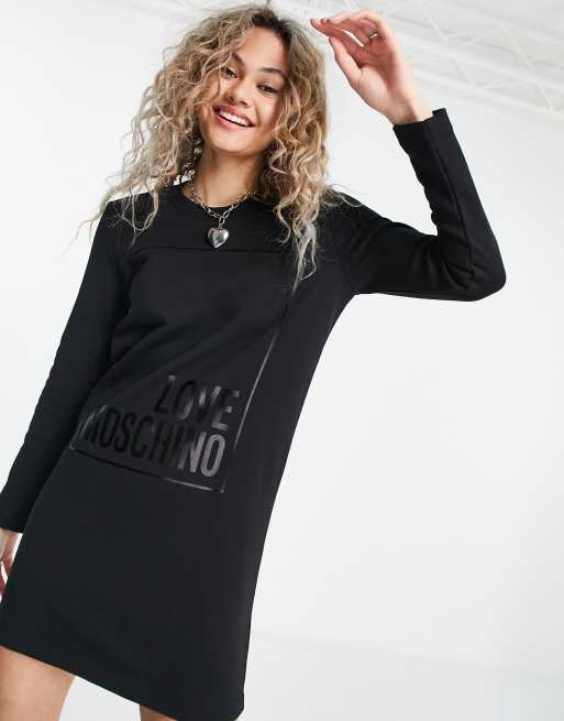 Moschino cheap sweatshirt dress