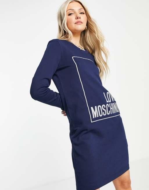 love moschino sweater dress