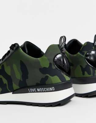 love moschino sock runner trainers