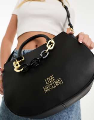 love moschino saddle bag