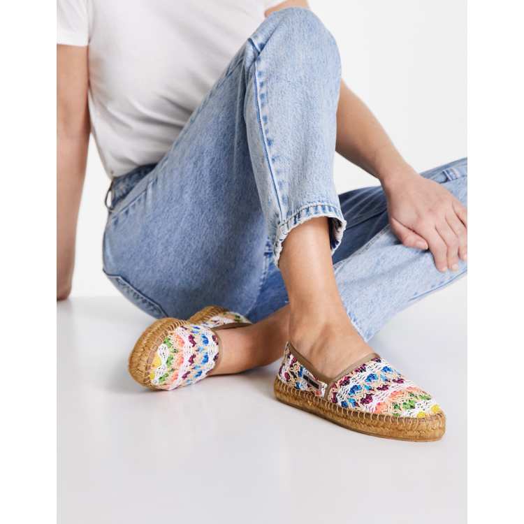 Espadrilles multicolor clearance