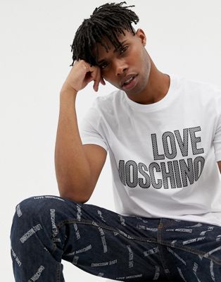 Love Moschino chest logo t-shirt | ASOS