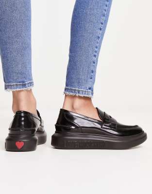 love moschino loafers
