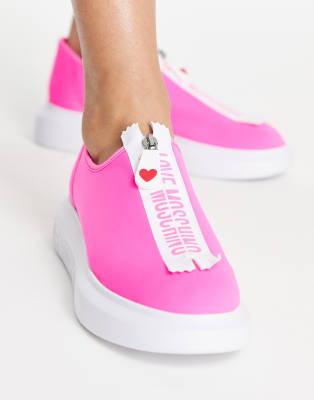 bright chunky sneakers