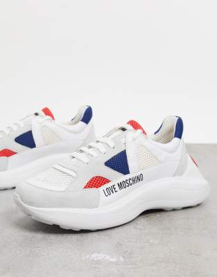 love moschino tennis shoes