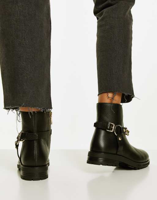 Love moschino store biker boots