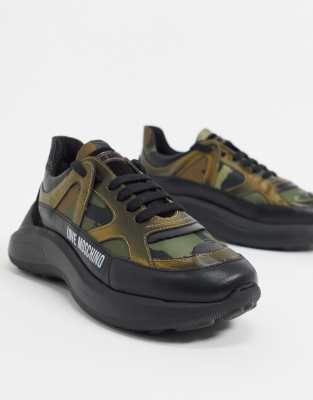 moschino chunky trainers