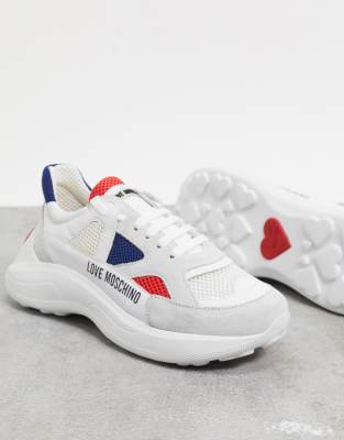 moschino chunky trainers