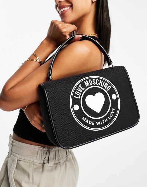 Love moschino canvas crossbody selling bag