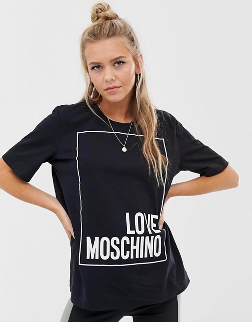 Love Moschino Classic logo t-shirt