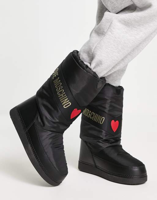 Moschino boots hot sale winter