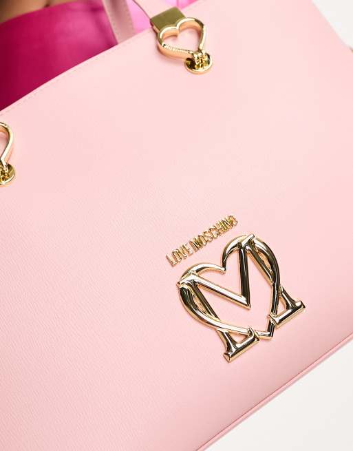 Baby pink discount love moschino bag