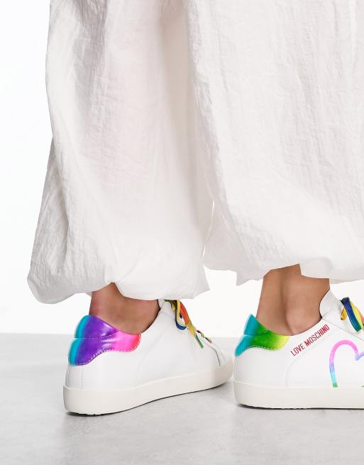 Moschino colorful discount shoes