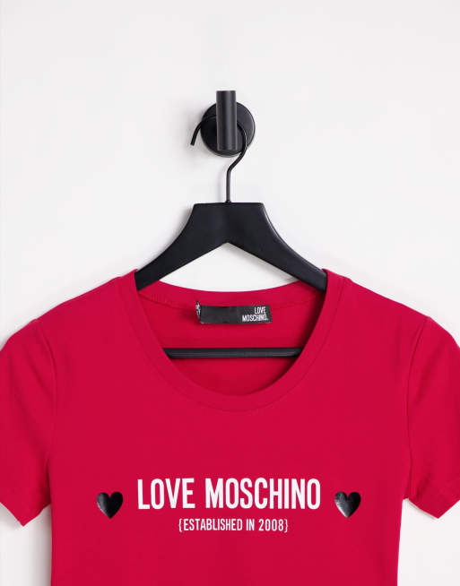 Moschino best sale shirt red