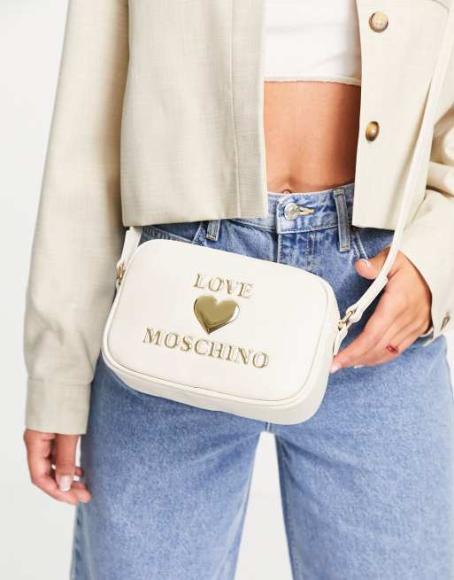 Love moschino ivory outlet bag