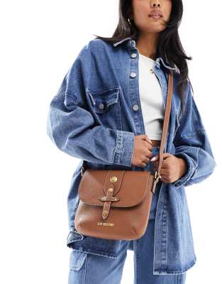 Love Moschino crossbody bag in brown