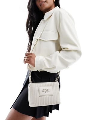 Love Moschino crossbody bag in off white - ASOS Price Checker