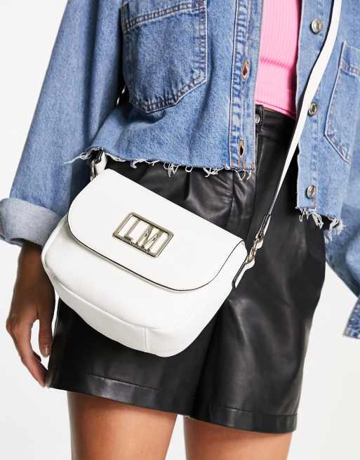 Love Moschino crossbody bag in white ASOS