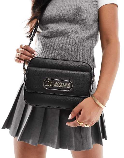 Love Moschino - Crossbody tas in zwart, 4 van 4
