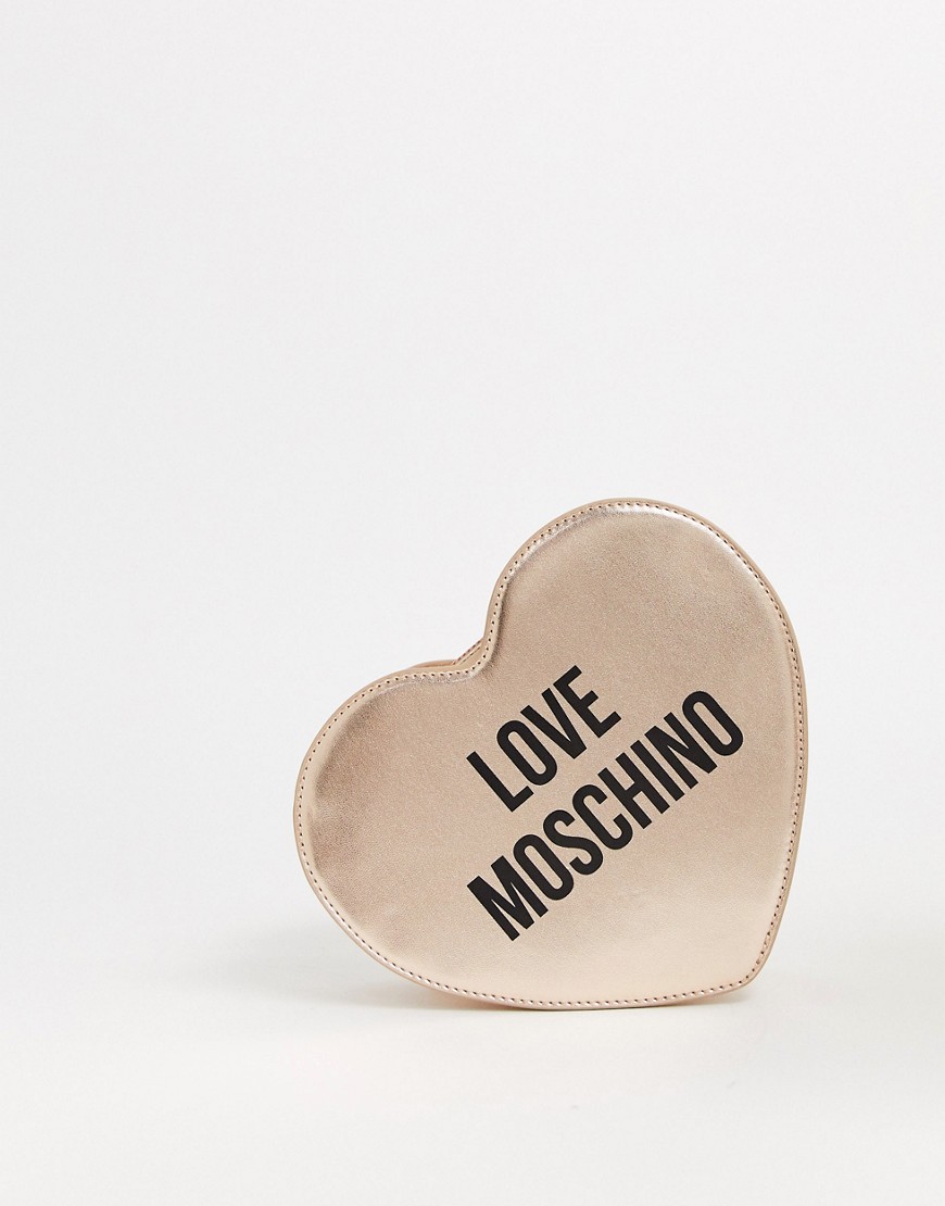 Love Moschino - Crossbodytas in roségoud