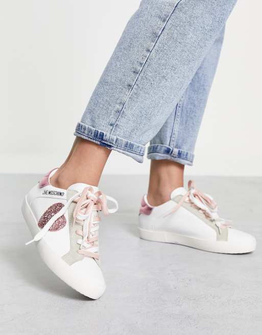 Asos moschino discount trainers