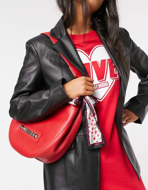 Love Moschino Women's Hobo Bag with Scarf