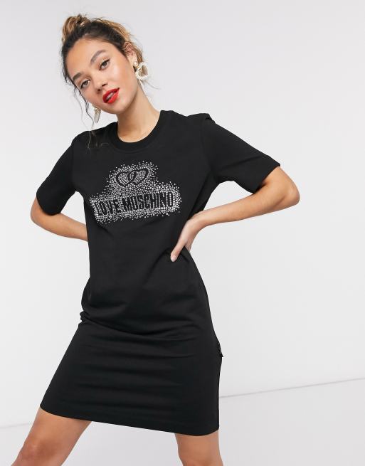 Ladies moschino cheap t shirt dress