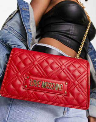 moschino red bags