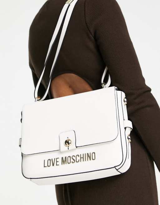 Borsa donna Love Moschino bianca