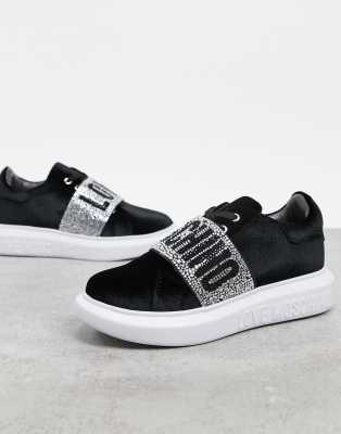 love moschino diamante trainers