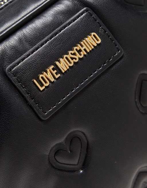 Love Moschino women shoulder bag black : Clothing, Shoes & Jewelry 