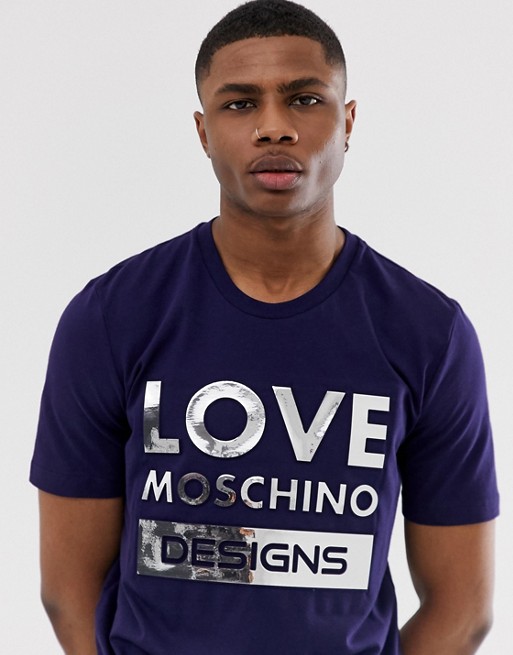 Love Moschino embossed t-shirt