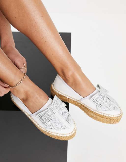 Love moschino cheap espadrilles white