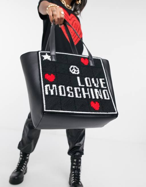 Moschino shopper discount