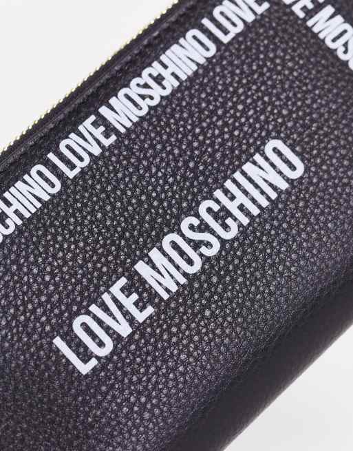 Love Moschino – Flerfärgad plånbok med logga, 3 av 4