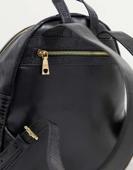 Love moschino studded discount backpack