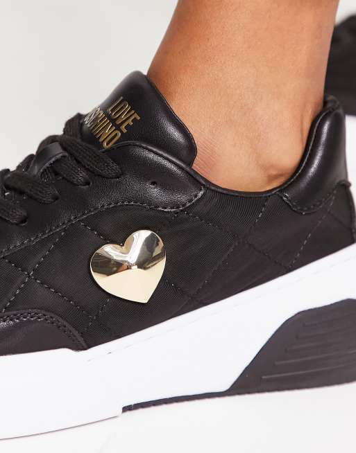 Zwart gouden online sneakers