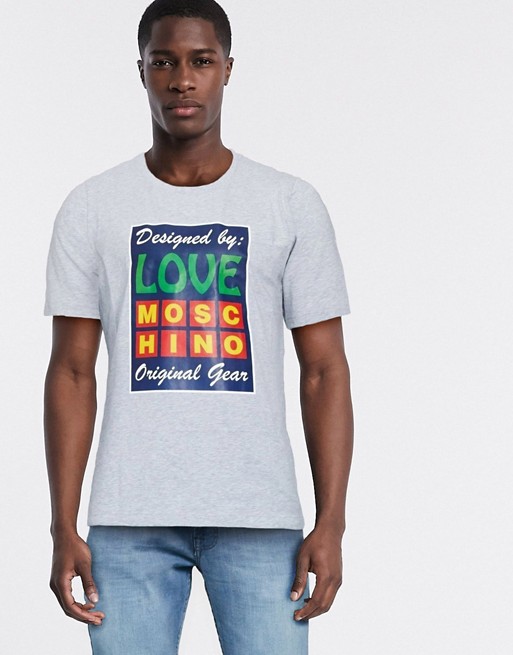Love Moschino graphic print t-shirt