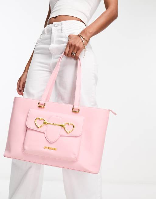 Light pink tote purse online