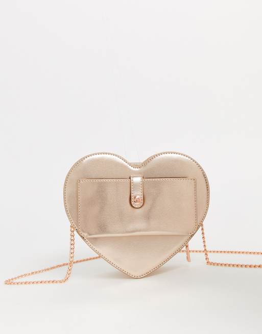 Rose gold 2025 moschino bag