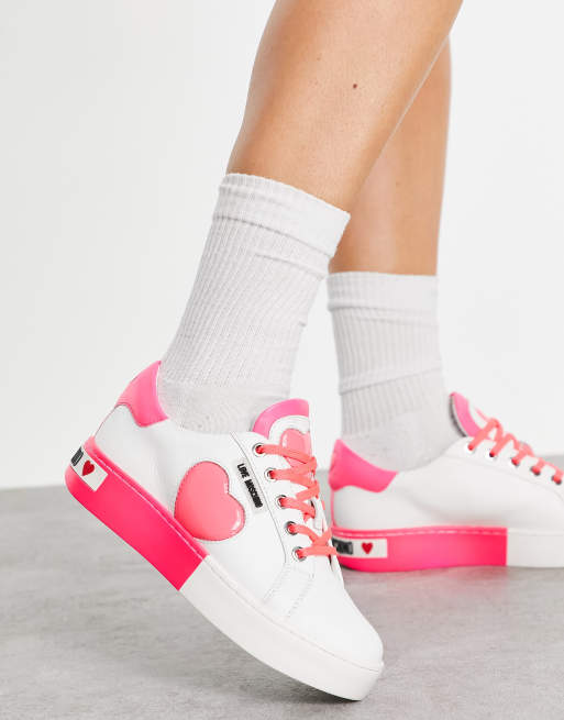 Asos moschino discount trainers