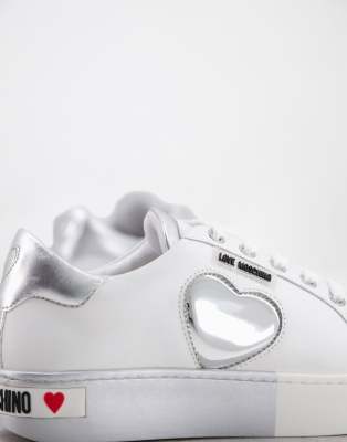 love moschino heart trainers