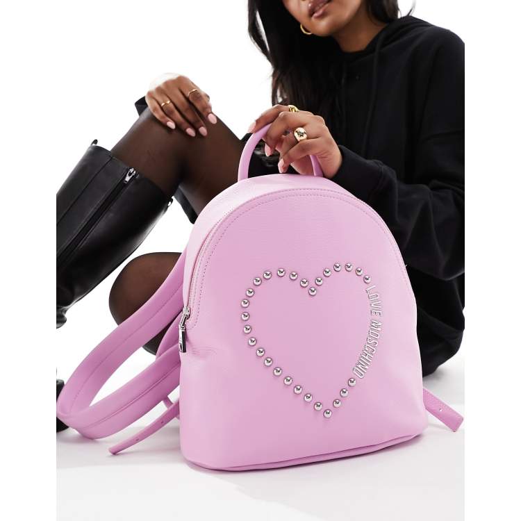 Moschino cheap pink backpack