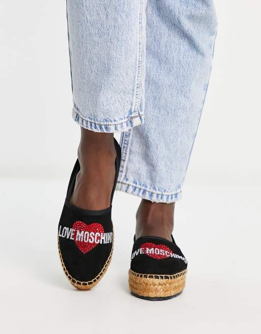 Love moschino espadrilles store sale