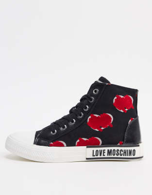 moschino heart trainers