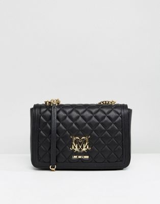 Love Moschino Heart Logo Quilted Bag | ASOS