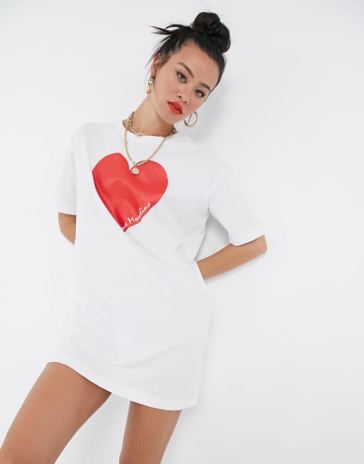 Love moschino 2024 white dress