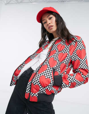 love moschino heart jacket