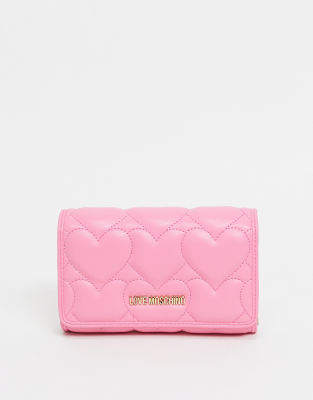 love moschino heart wallet