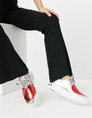 love moschino heart shoes